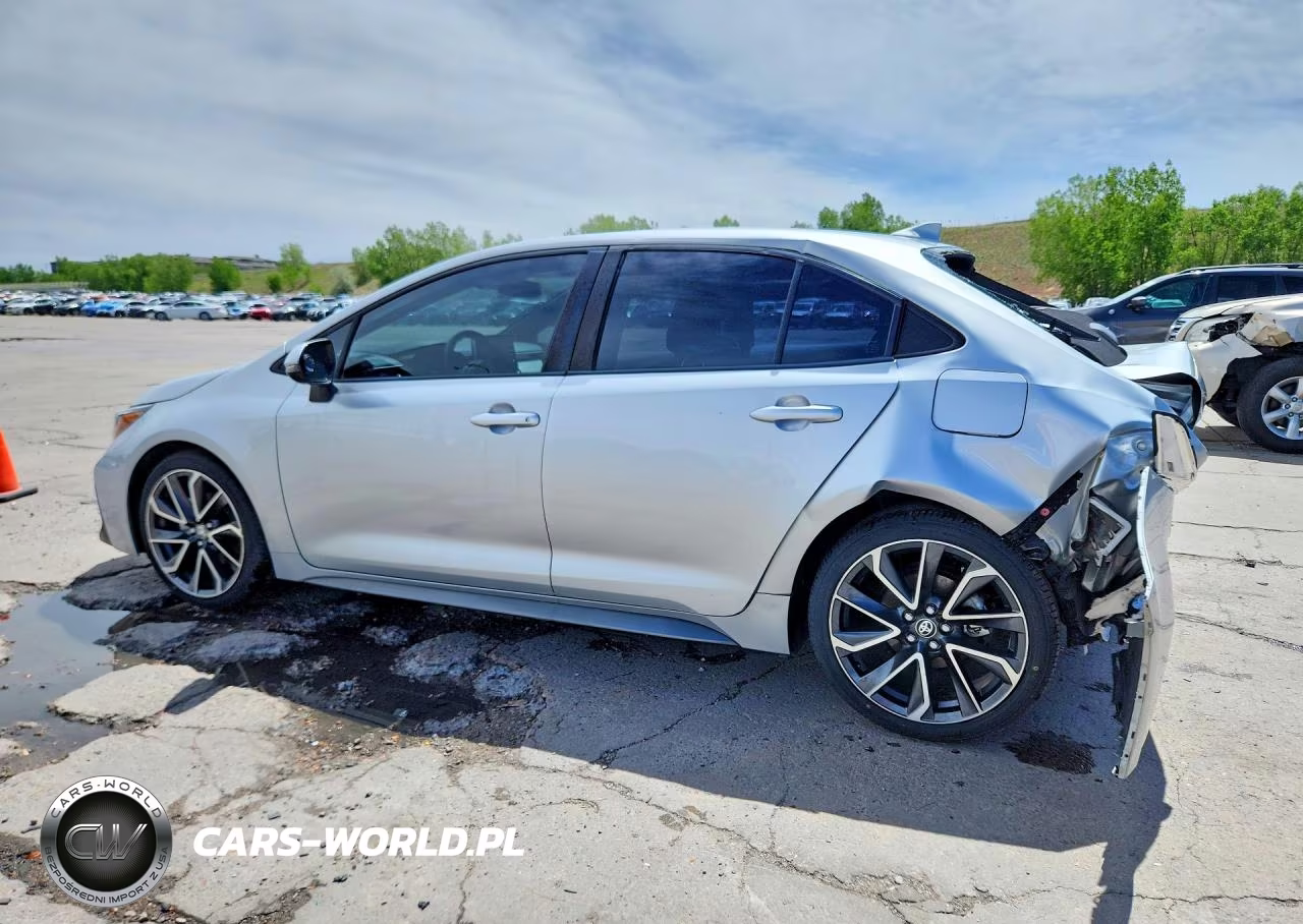 2020 Toyota Corolla Se VIN:JTDS4RCE5LJ021417 - 2