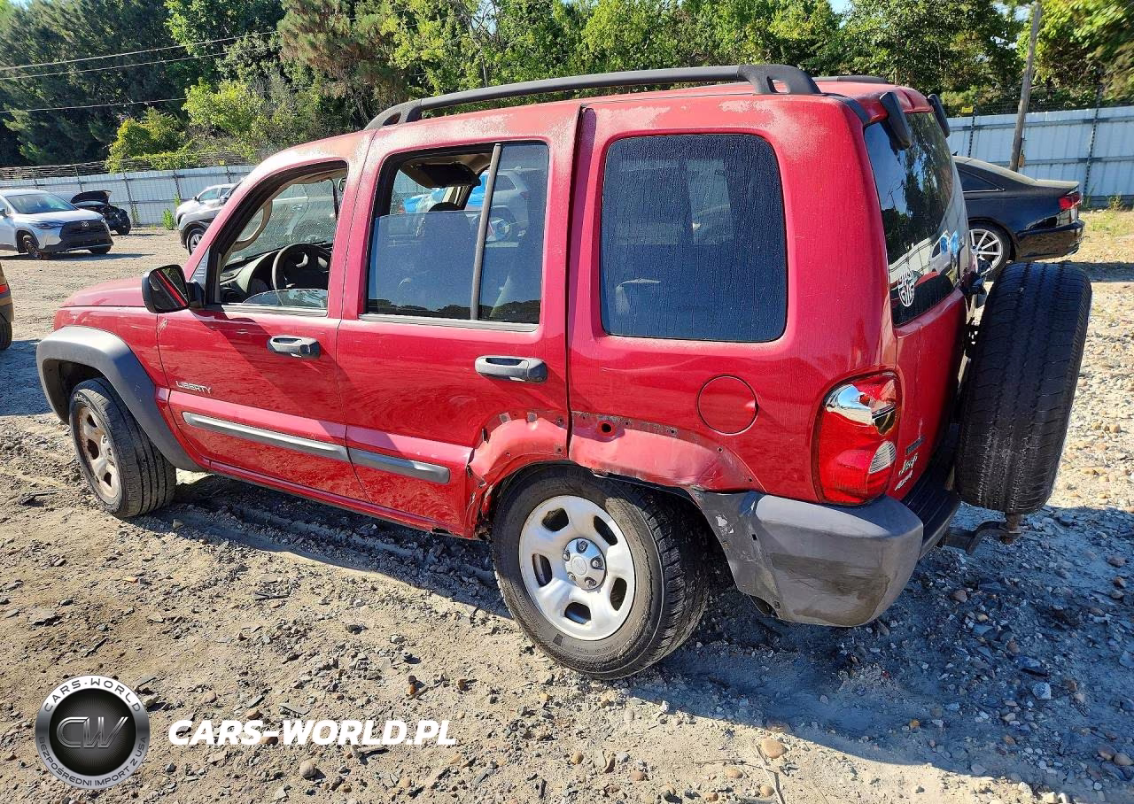 2004 Jeep Liberty Sport VIN:1J4GL48K14W122950 - 2