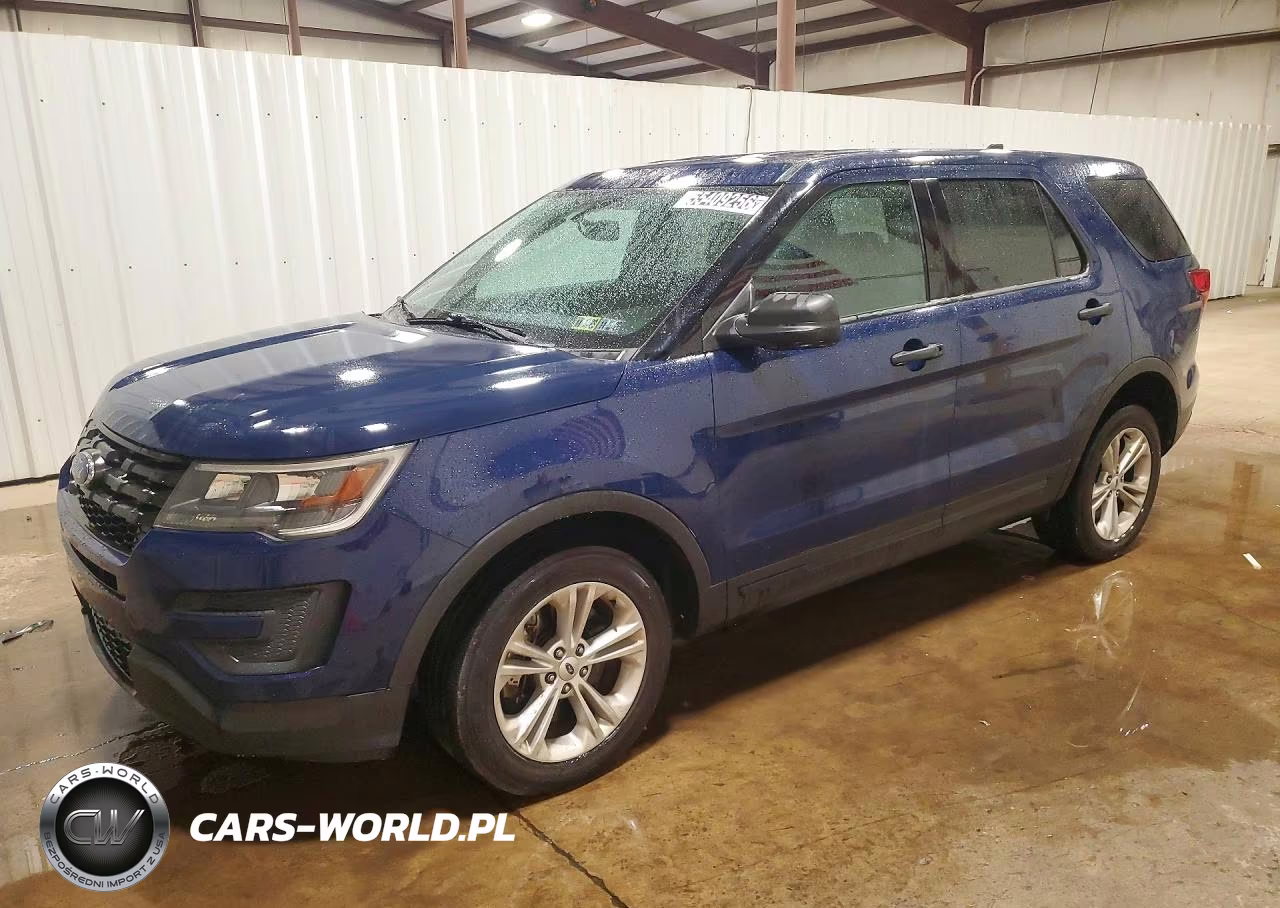 2018 Ford Explorer Police Interceptor VIN:1FM5K8AR3JGA20520 - 1