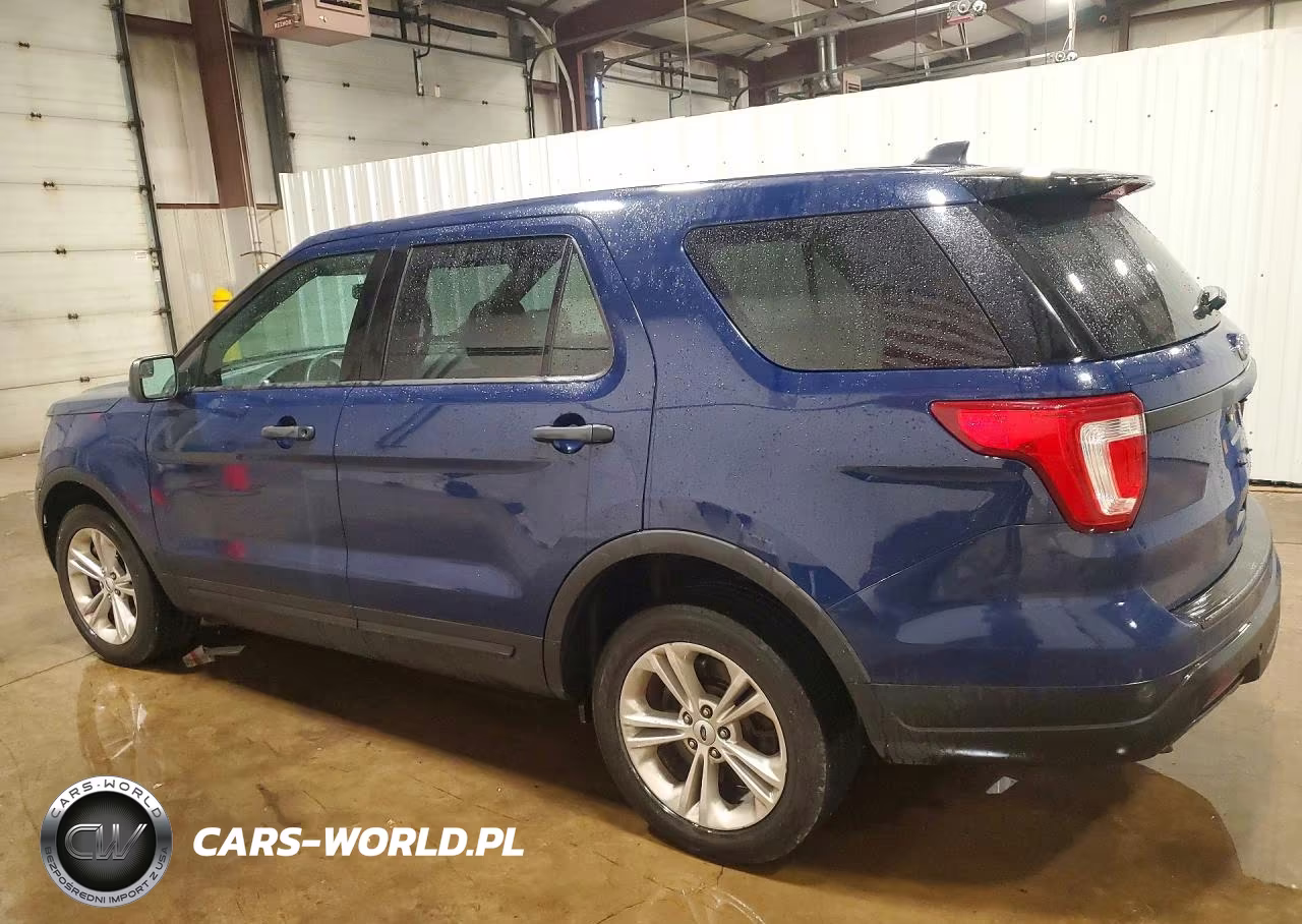 2018 Ford Explorer Police Interceptor VIN:1FM5K8AR3JGA20520 - 2