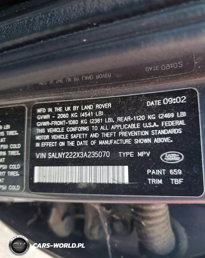 2003 Land Rover Freelander Se VIN:SALNY222X3A235070 - 13