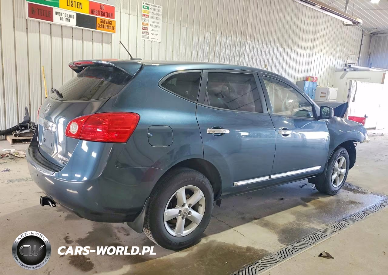 2013 Nissan Rogue S VIN:JN8AS5MV9DW602372 - 3