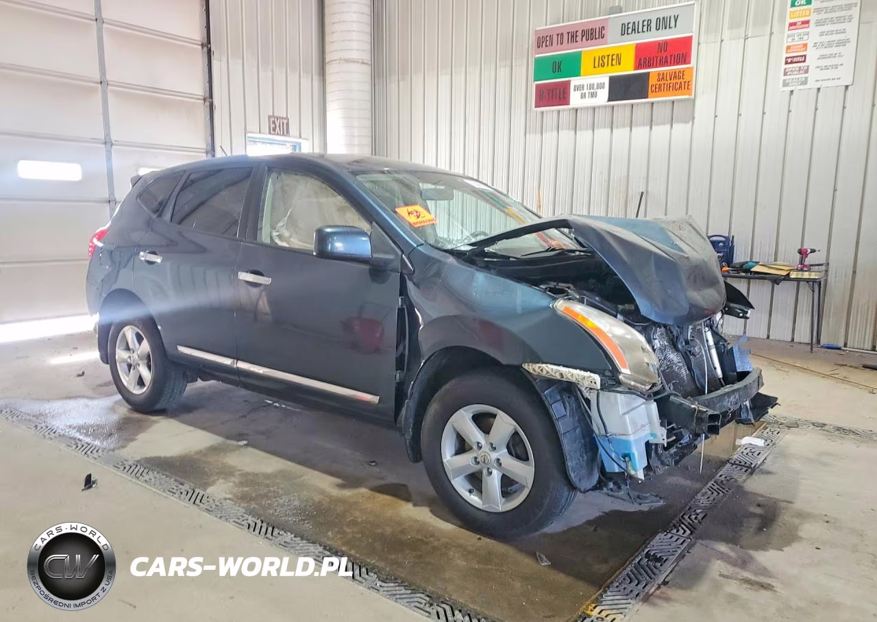 2013 Nissan Rogue S VIN:JN8AS5MV9DW602372 - 4