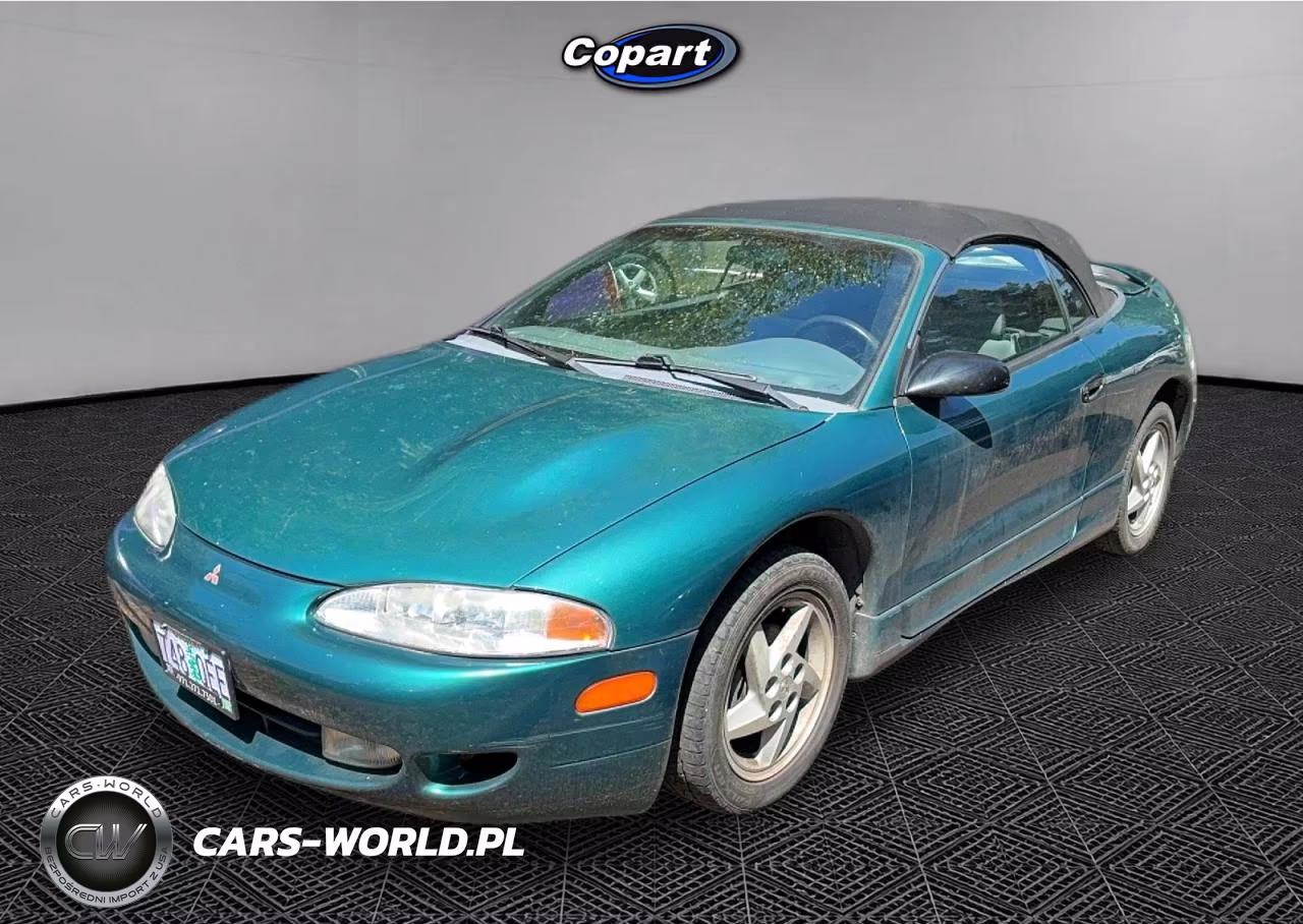 1996 Mitsubishi Eclipse Spyder Gs VIN:4A3AX35G7TE410564 - 2