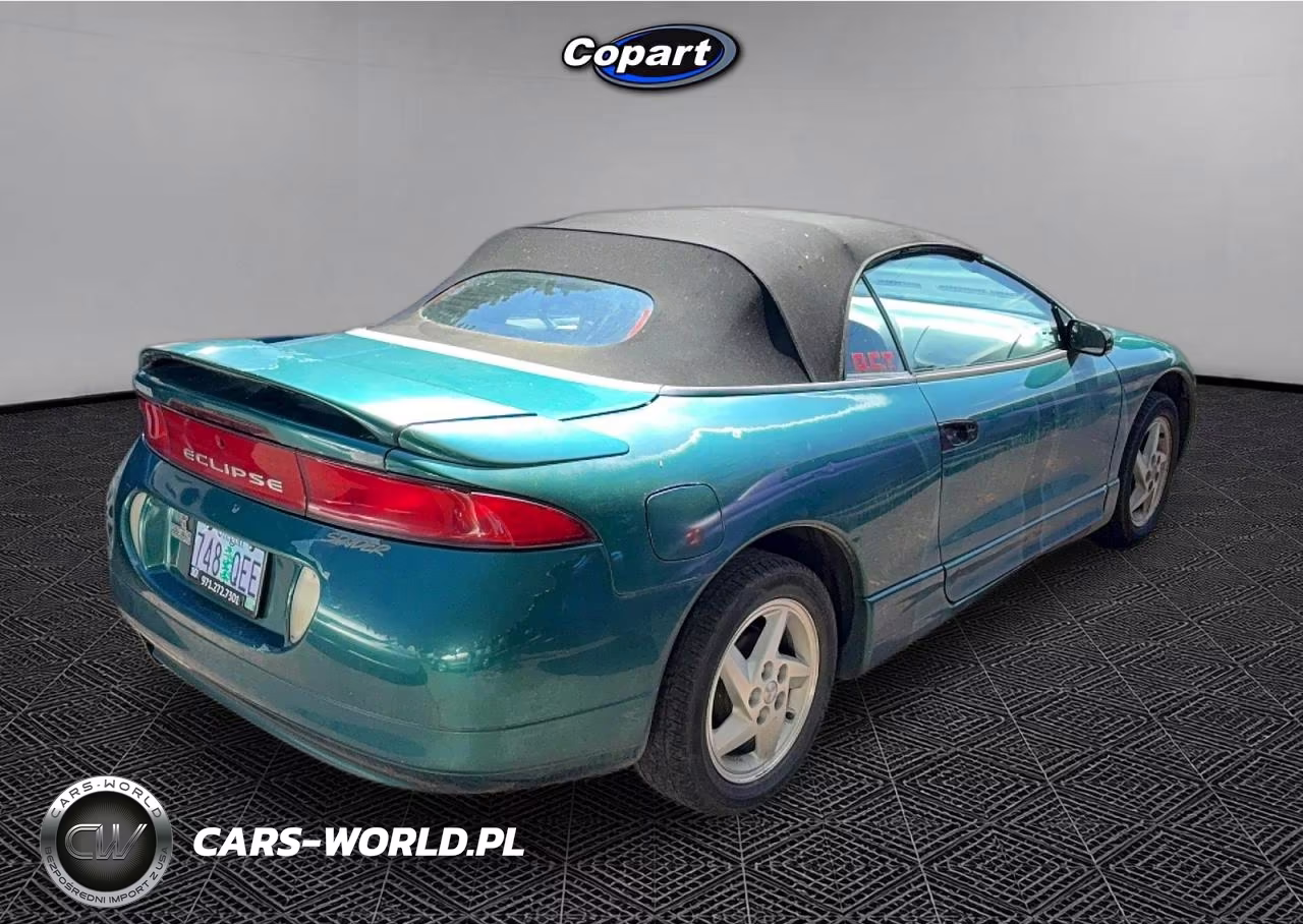 1996 Mitsubishi Eclipse Spyder Gs VIN:4A3AX35G7TE410564 - 4