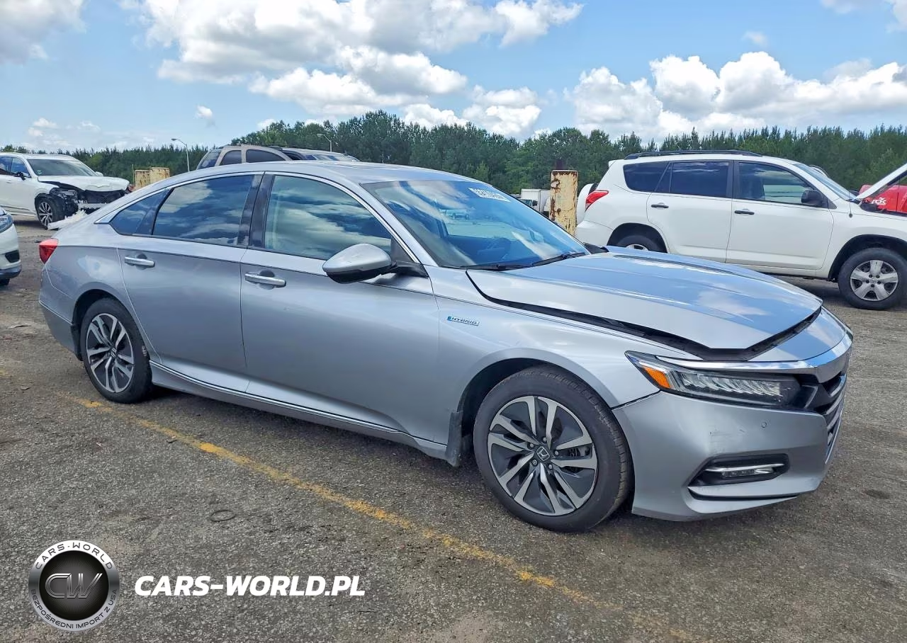 2020 Honda Accord Touring Hybrid VIN:1HGCV3F91LA007917 - 4