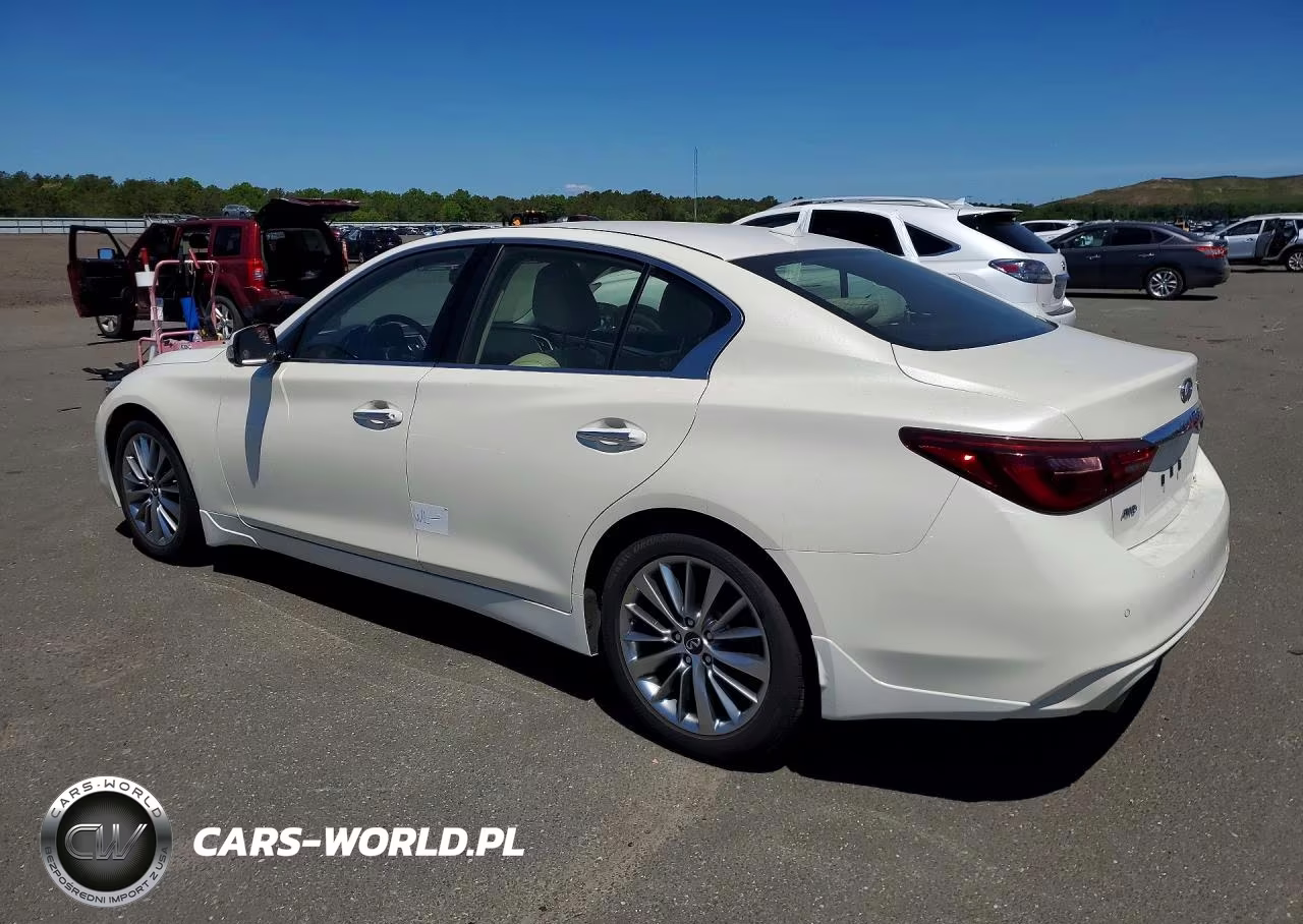 2022 Infiniti Q50 Luxe VIN:JN1EV7BR0NM340344 - 2