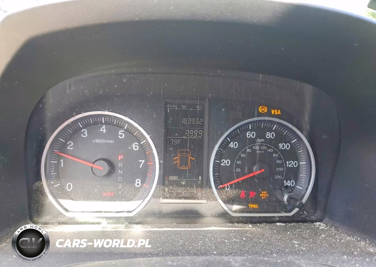2007 Honda Cr-V Exl VIN:5J6RE48787L010795 - 9