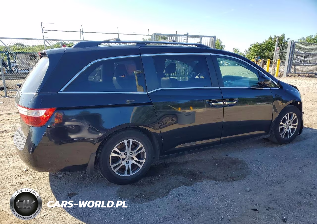 2012 Honda Odyssey Exl VIN:5FNRL5H62CB146636 - 3