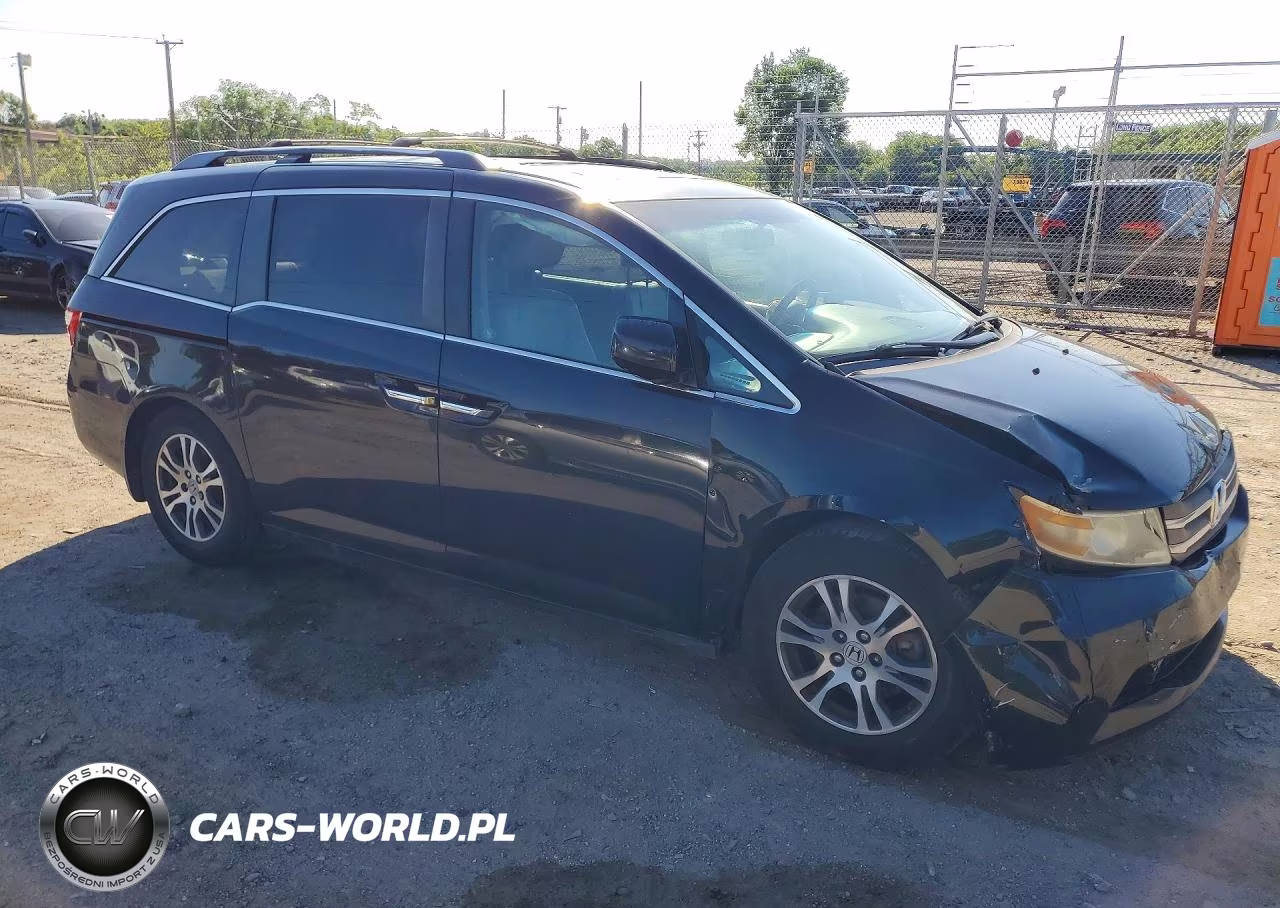 2012 Honda Odyssey Exl VIN:5FNRL5H62CB146636 - 4