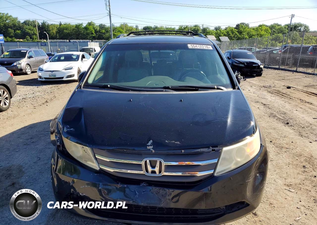 2012 Honda Odyssey Exl VIN:5FNRL5H62CB146636 - 5