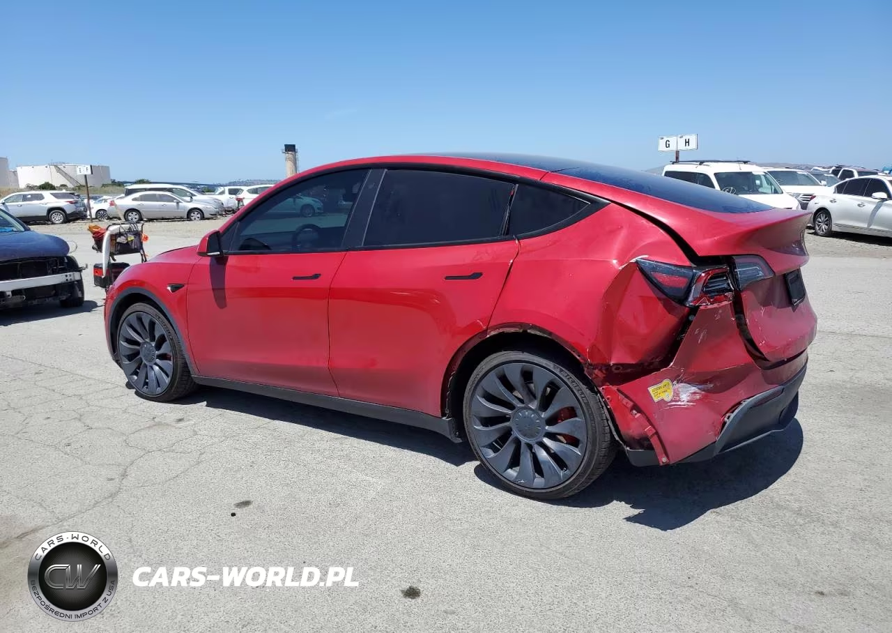 2021 Tesla Model Y VIN:5YJYGDEFXMF273165 - 2