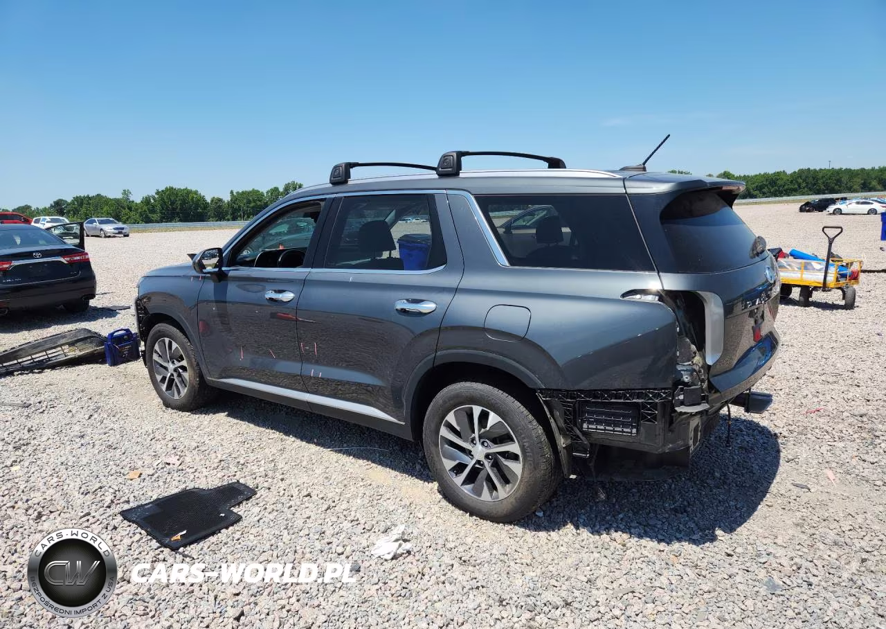 2021 Hyundai Palisade Sel VIN:KM8R24HE1MU230598 - 2