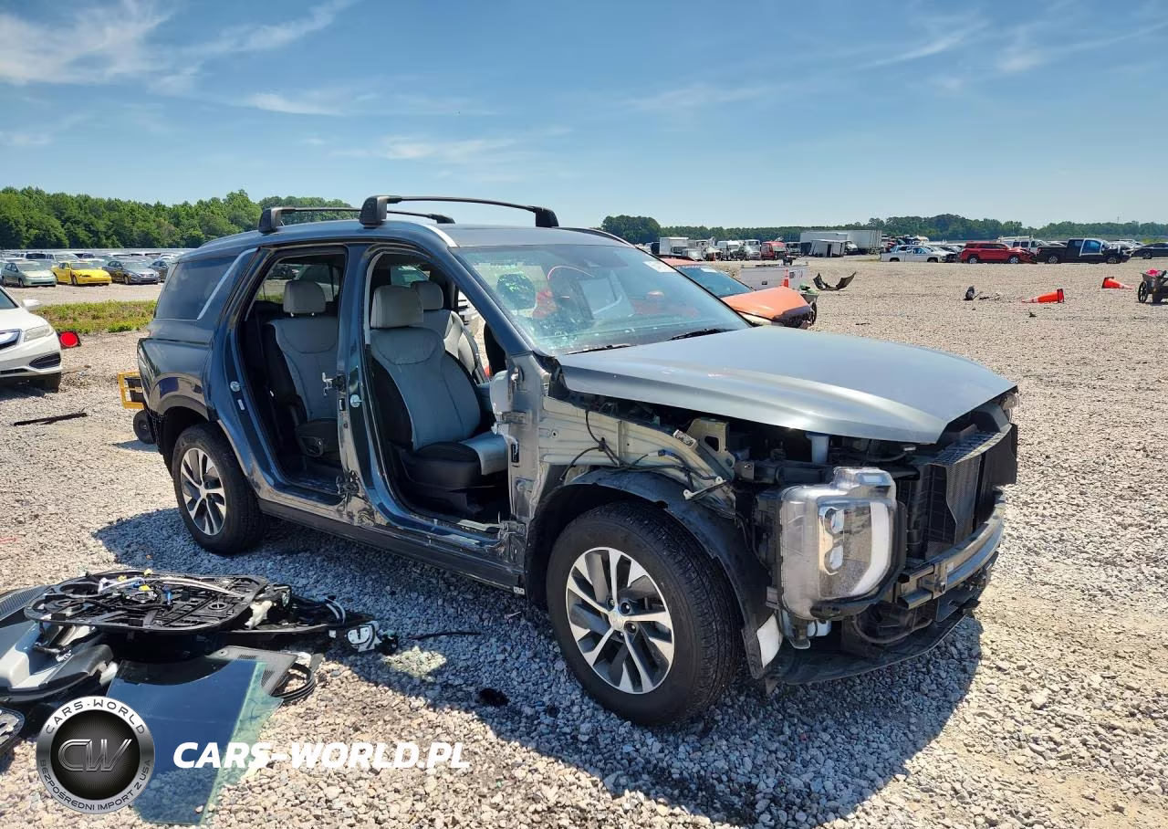 2021 Hyundai Palisade Sel VIN:KM8R24HE1MU230598 - 4