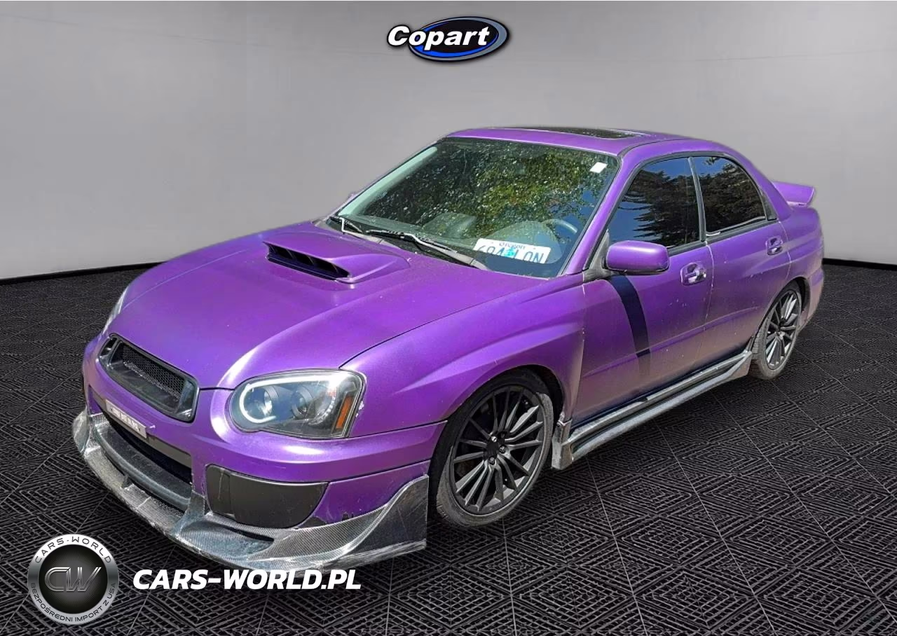 2005 Subaru Impreza Wrx VIN:JF1GD29675G509707 - 2