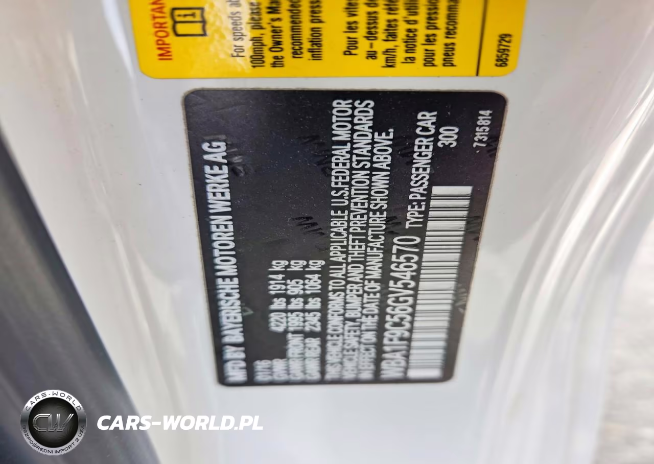 2016 BMW 228 I Sulev VIN:WBA1F9C56GV546570 - 12