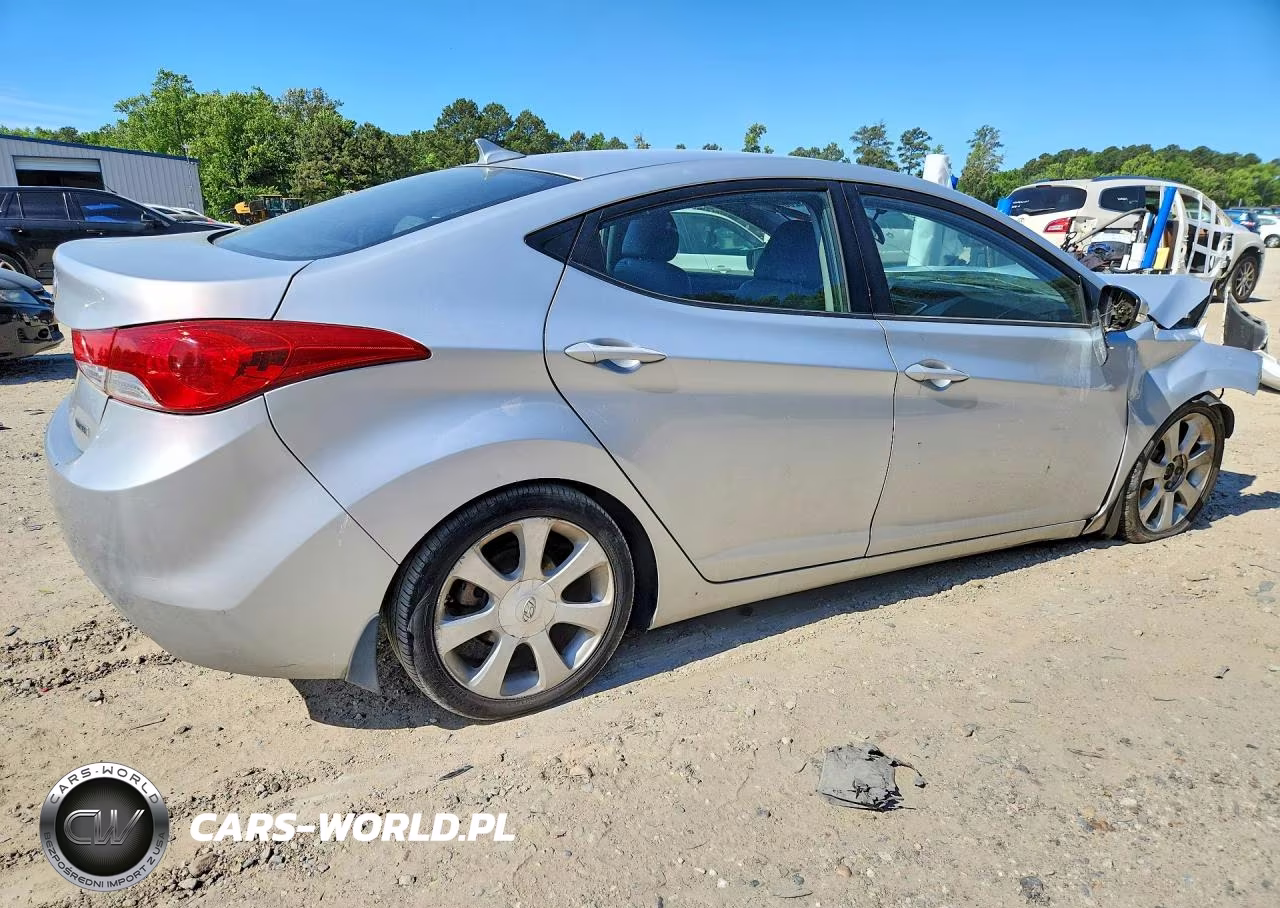 2012 Hyundai Elantra Limited VIN:KMHDH4AE8CU181398 - 3