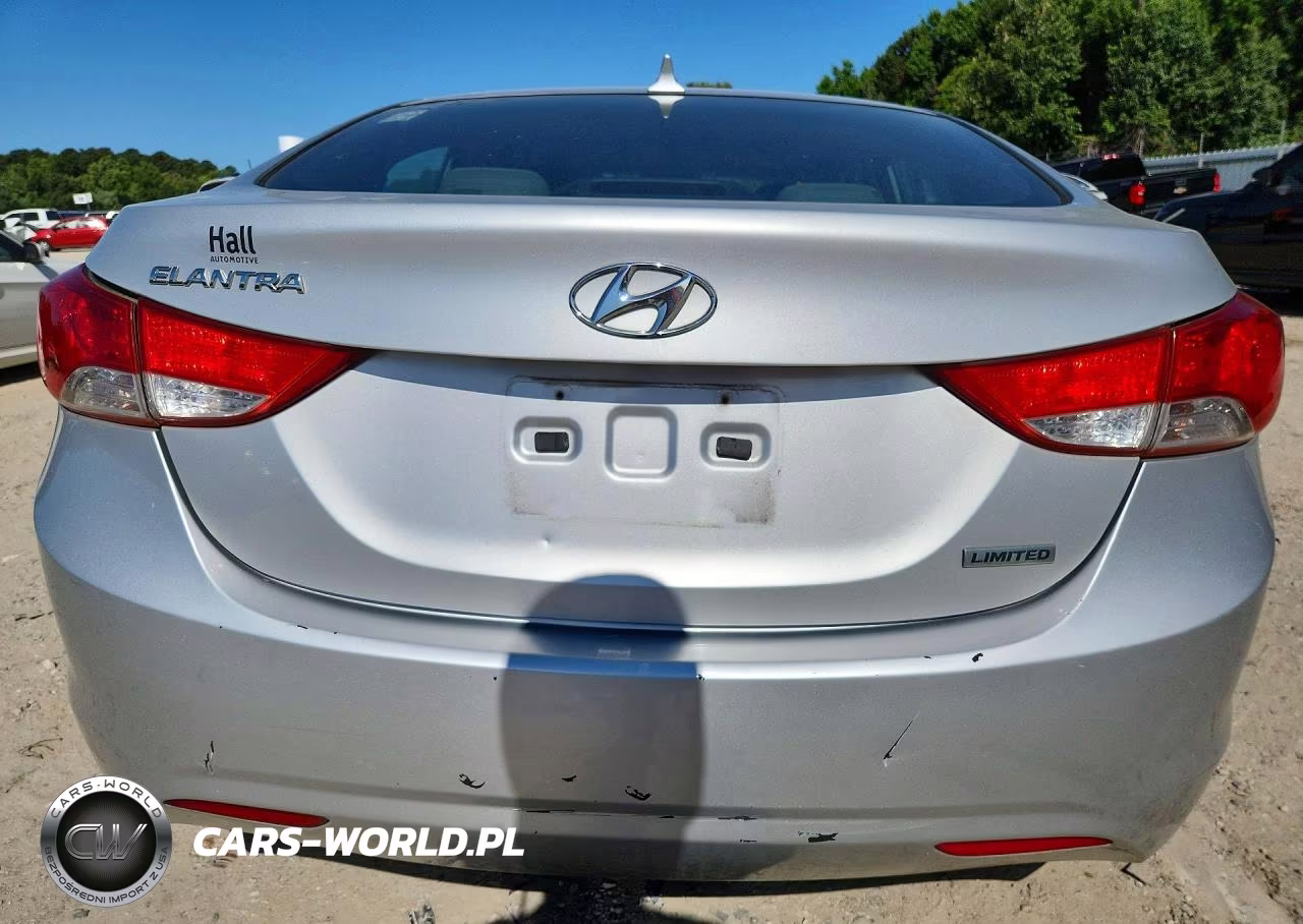 2012 Hyundai Elantra Limited VIN:KMHDH4AE8CU181398 - 6