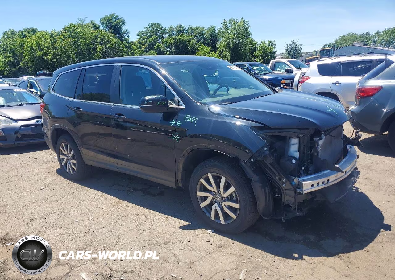 2022 Honda Pilot Exl VIN:5FNYF6H51NB013241 - 4