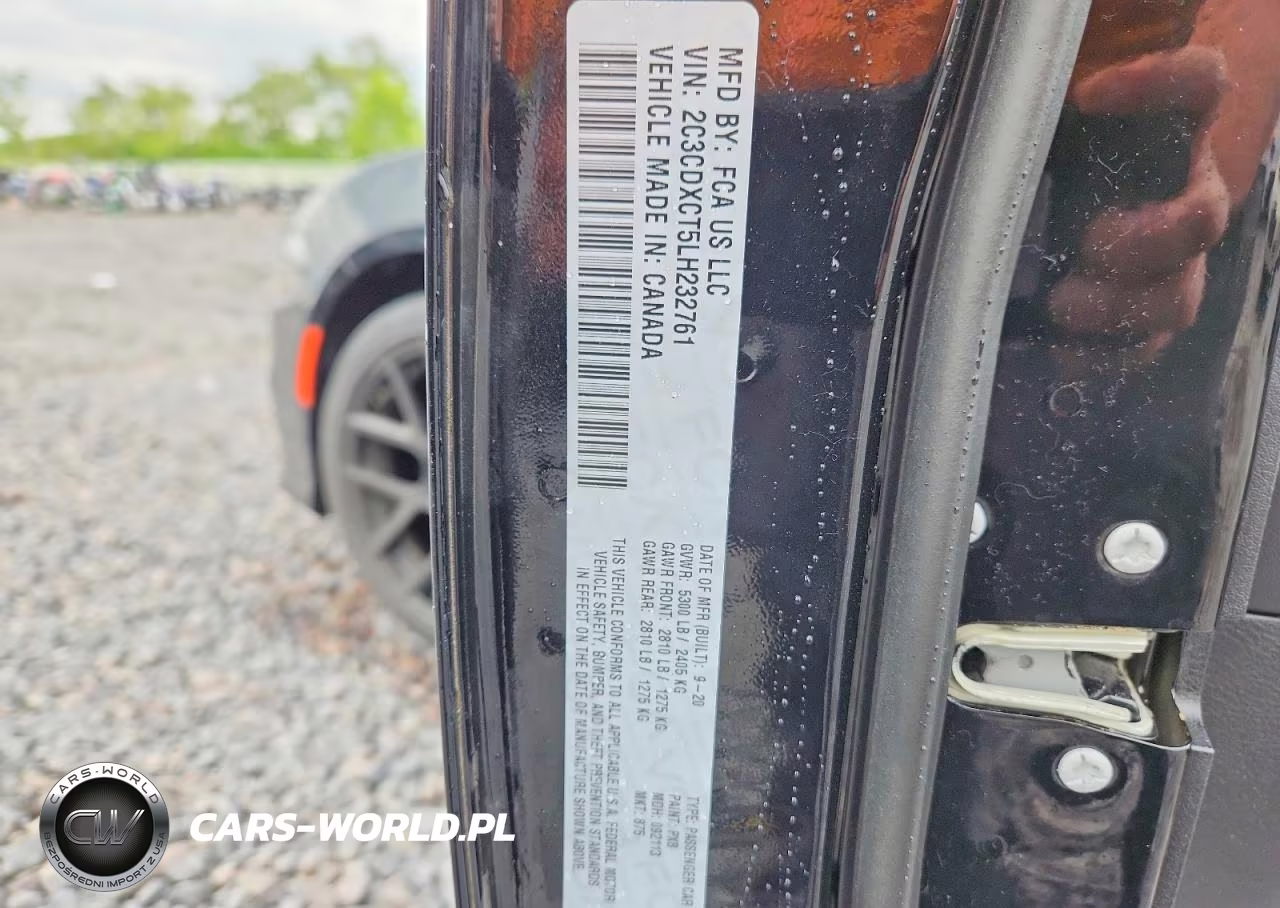 2020 Dodge Charger R-T VIN:2C3CDXCT5LH232761 - 12