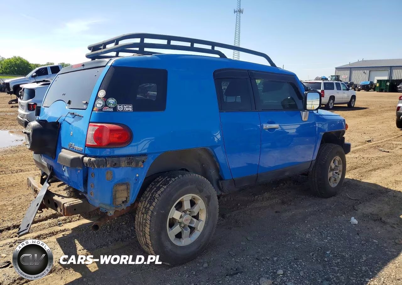 2007 Toyota Fj Cruiser VIN:JTEBU11F170043645 - 3