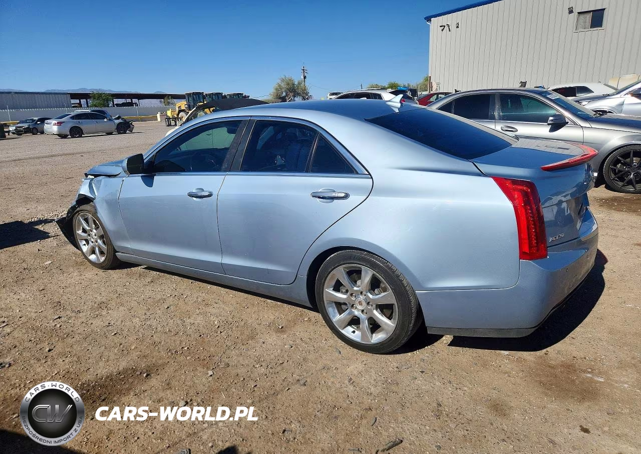2013 Cadillac Ats Luxury VIN:1G6AB5RX8D0139670 - 2