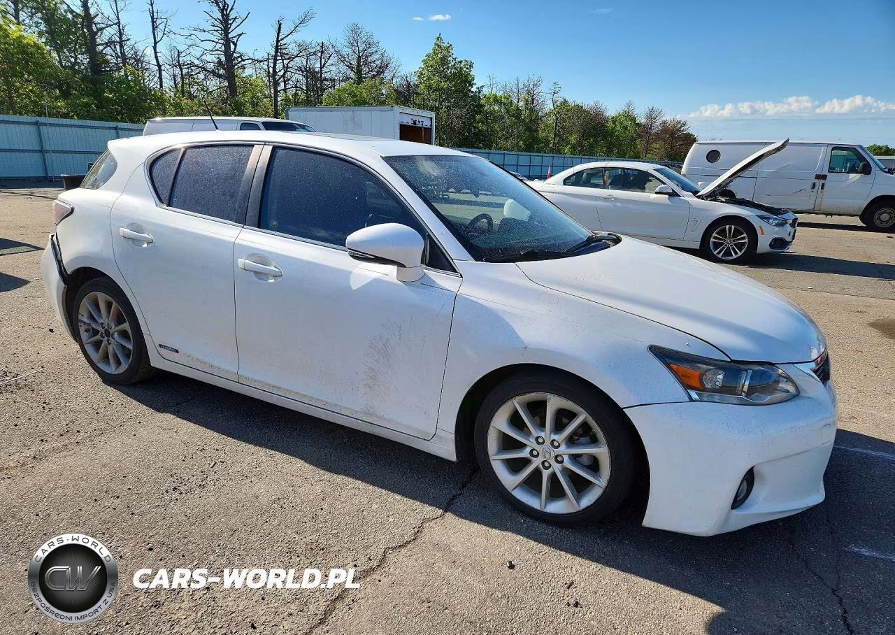 2011 Lexus Ct 200 VIN:JTHKD5BH8B2045612 - 4
