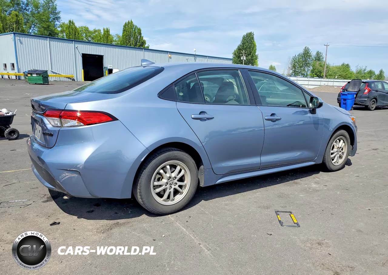 2022 Toyota Corolla Le VIN:JTDEAMDE4NJ056850 - 3