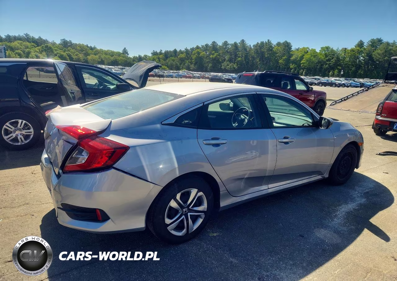 2018 Honda Civic Lx VIN:2HGFC2F50JH509777 - 3