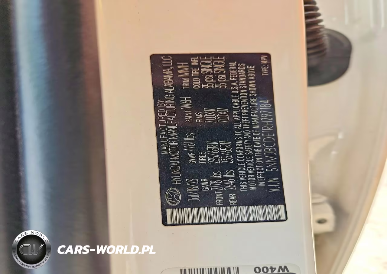 2024 Hyundai Tucson VIN:5NMJBCDE1RH297184 - 13