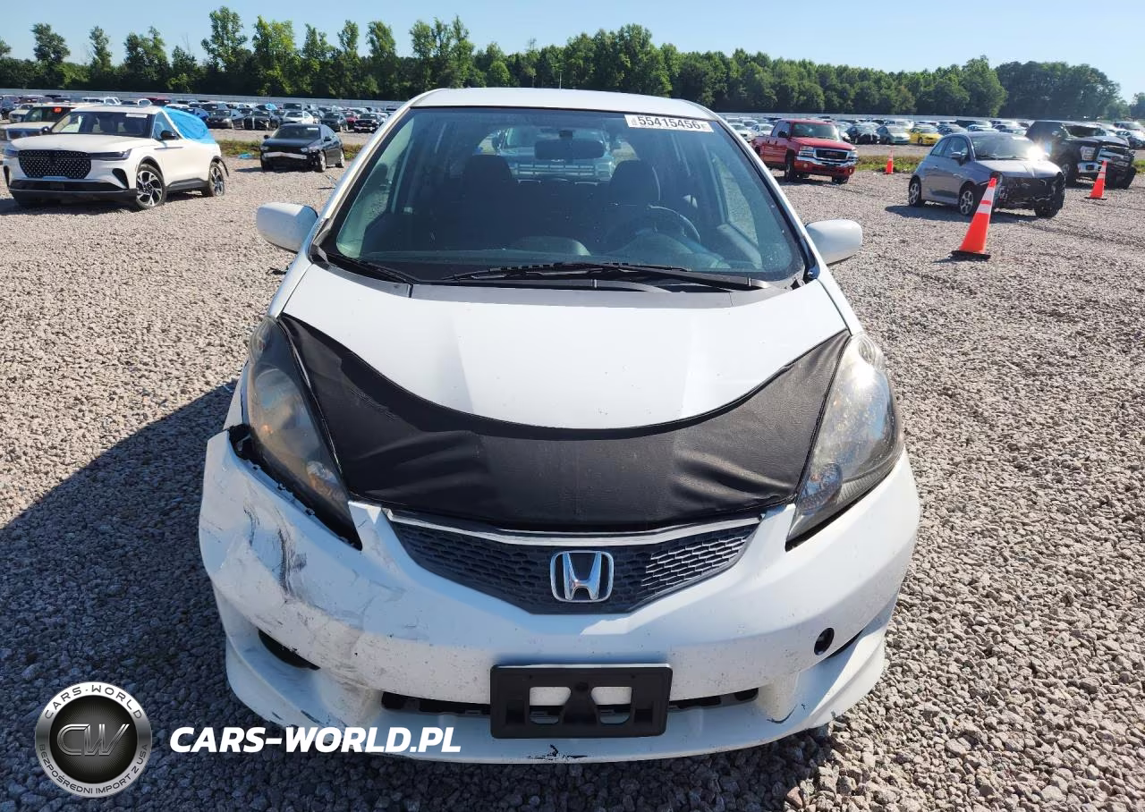2009 Honda Fit Sport VIN:JHMGE88469S037379 - 5