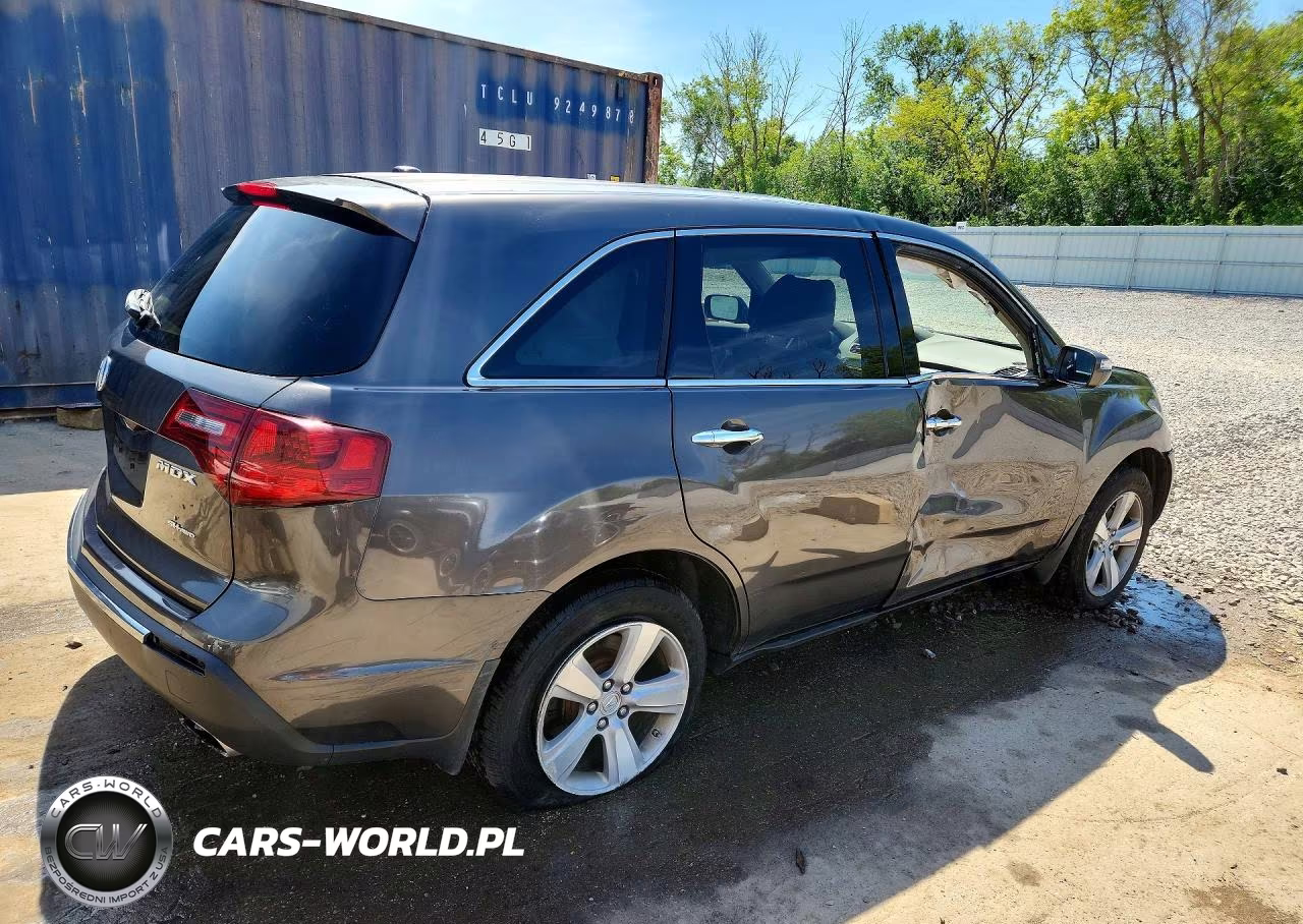 2012 Acura Mdx Technology VIN:2HNYD2H38CH530115 - 3