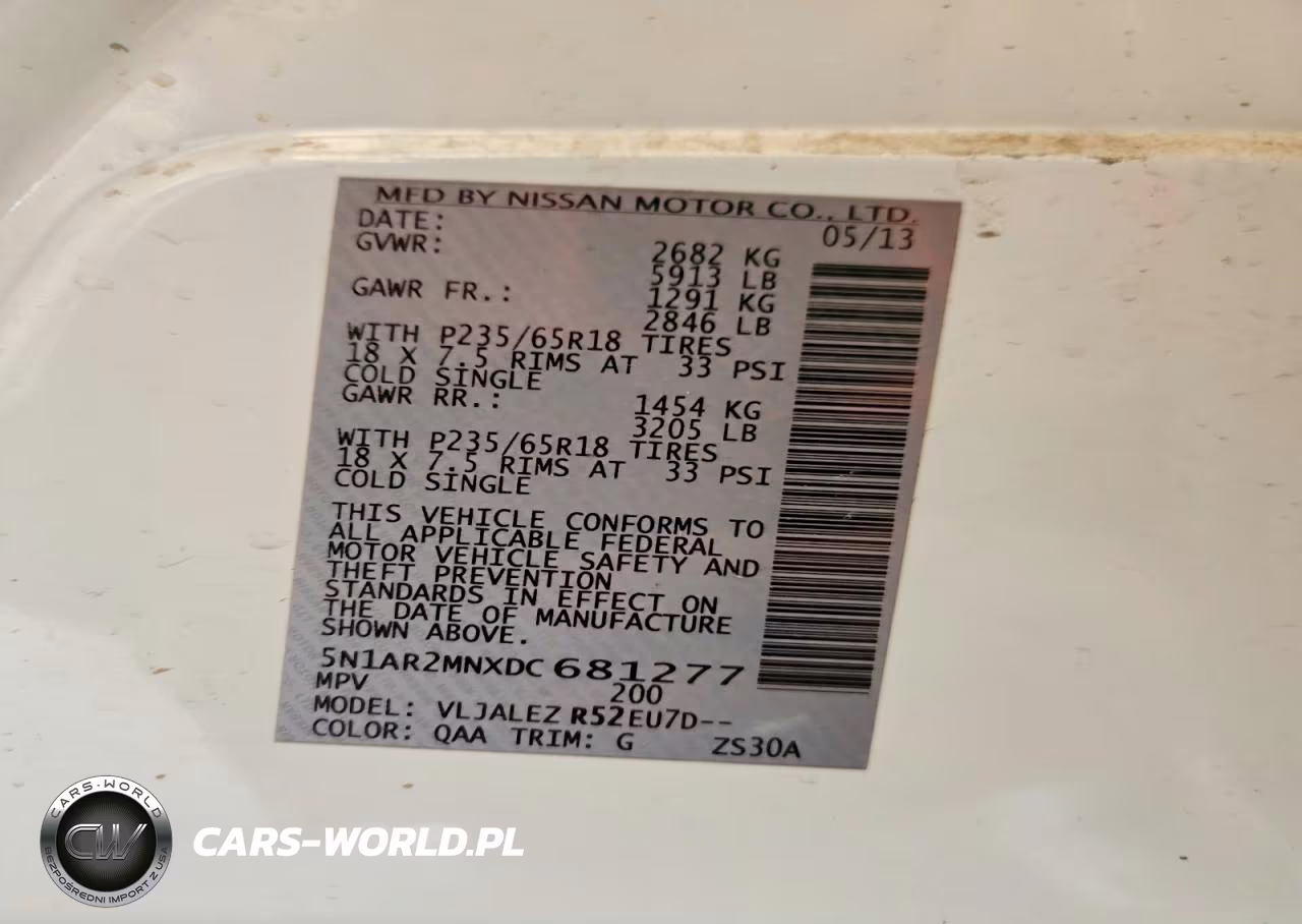 2013 Nissan Pathfinder S VIN:5N1AR2MNXDC681277 - 13