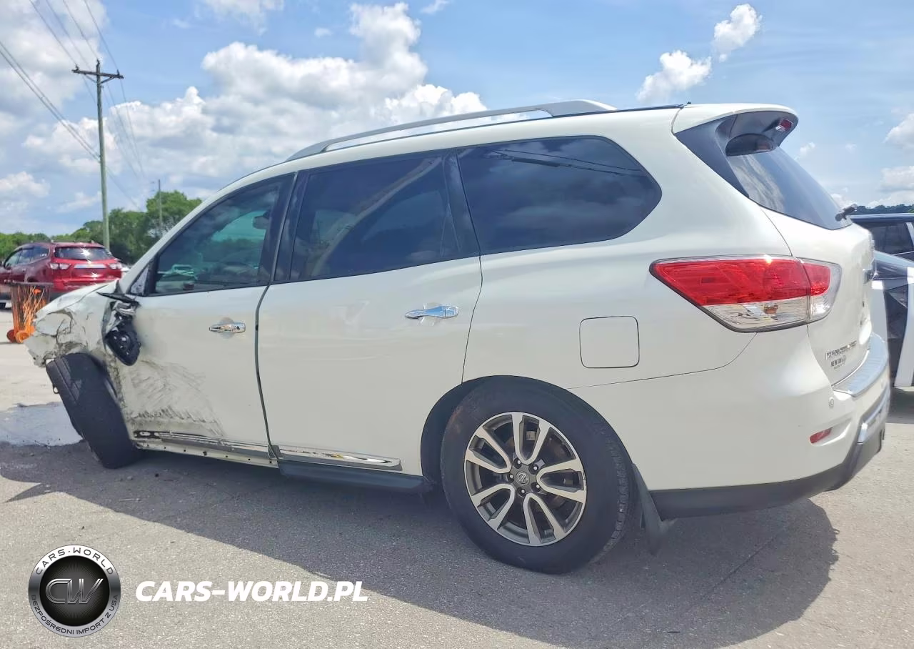 2015 Nissan Pathfinder Sl VIN:5N1AR2MM8FC641452 - 2