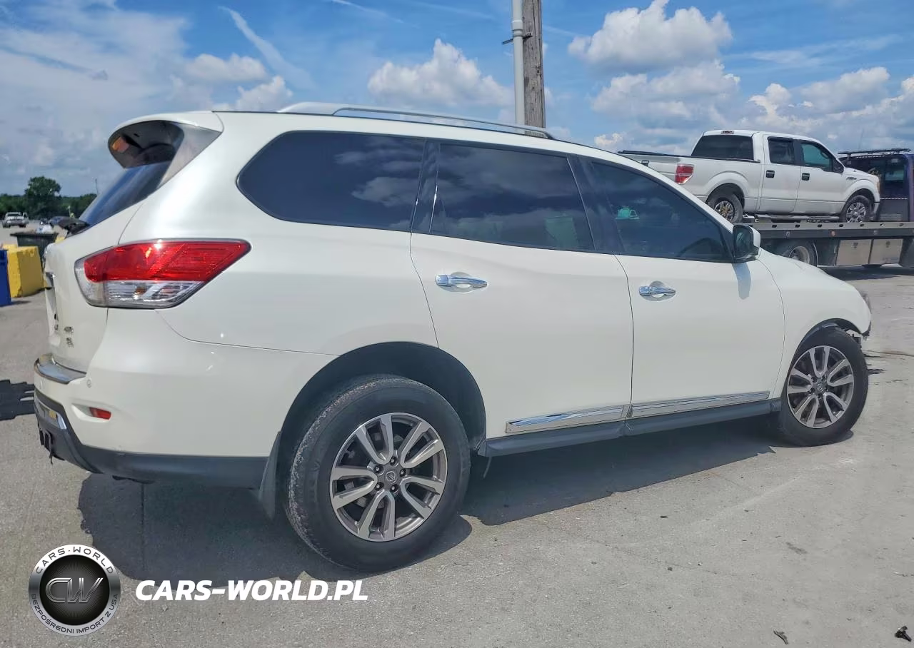 2015 Nissan Pathfinder Sl VIN:5N1AR2MM8FC641452 - 3