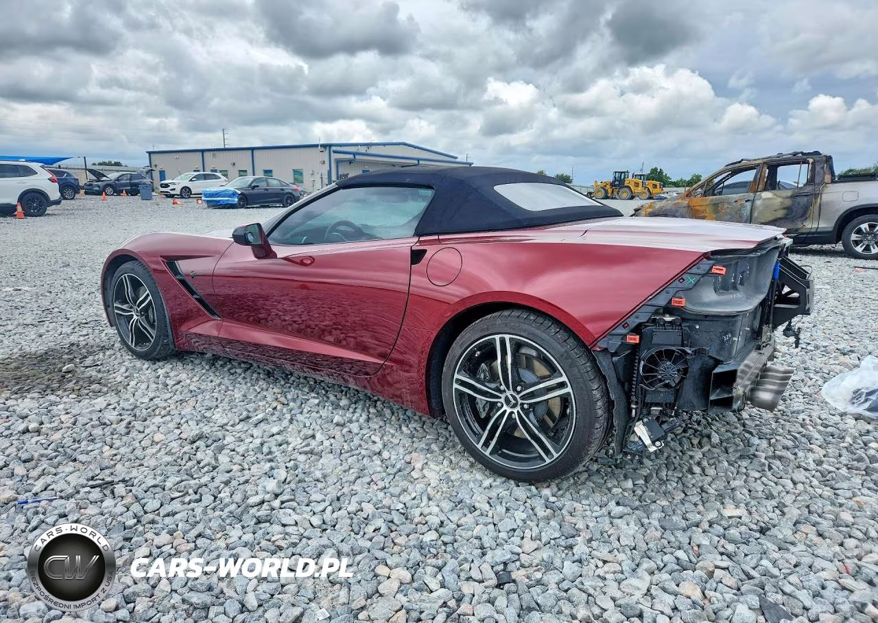 2016 Chevrolet Corvette Stingray 2Lt VIN:1G1YD3D78G5106797 - 2