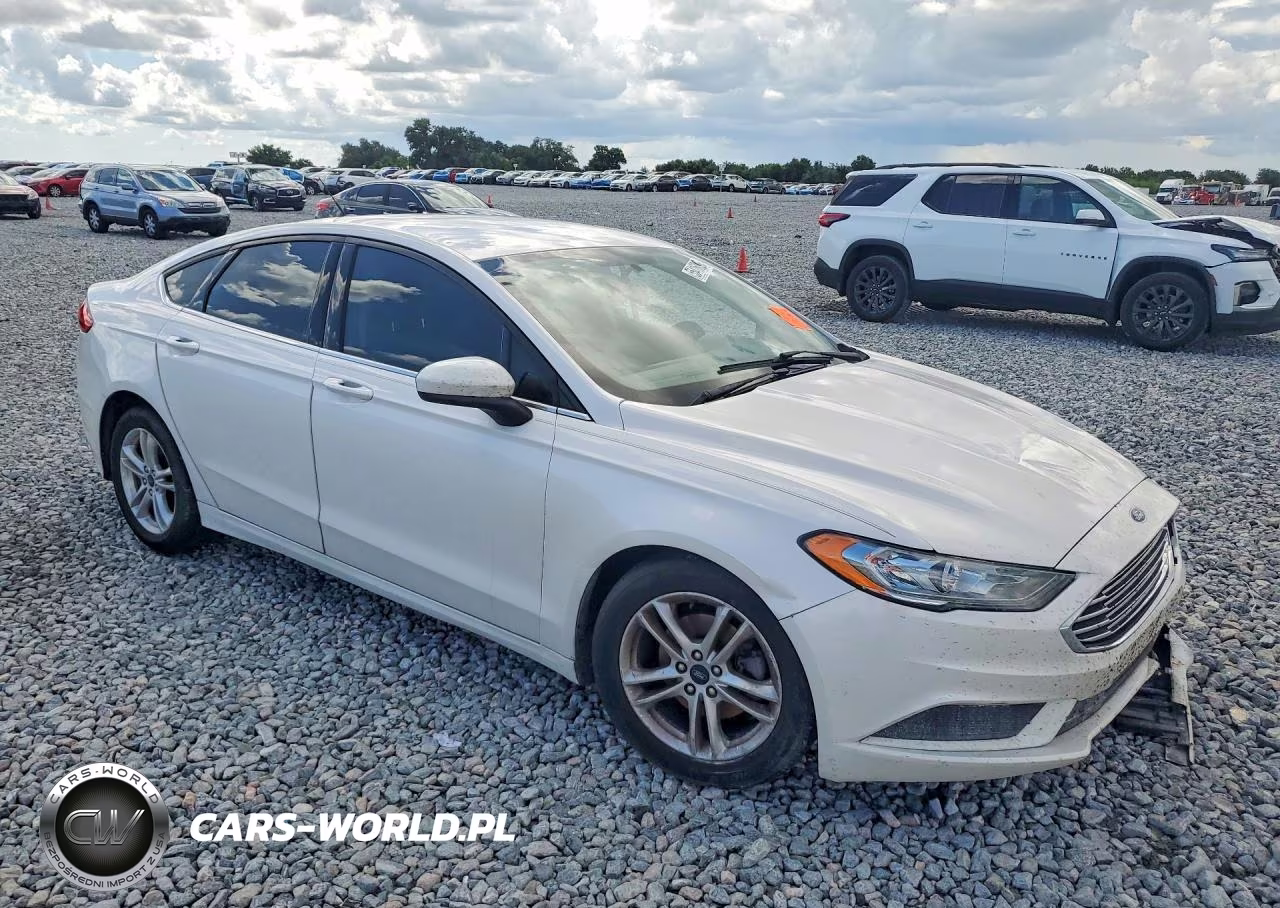 2018 Ford Fusion Se VIN:3FA6P0HD4JR265475 - 4