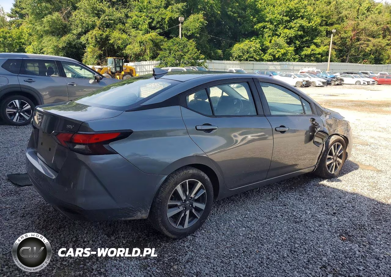 2021 Nissan Versa Sv VIN:3N1CN8EV6ML818619 - 3