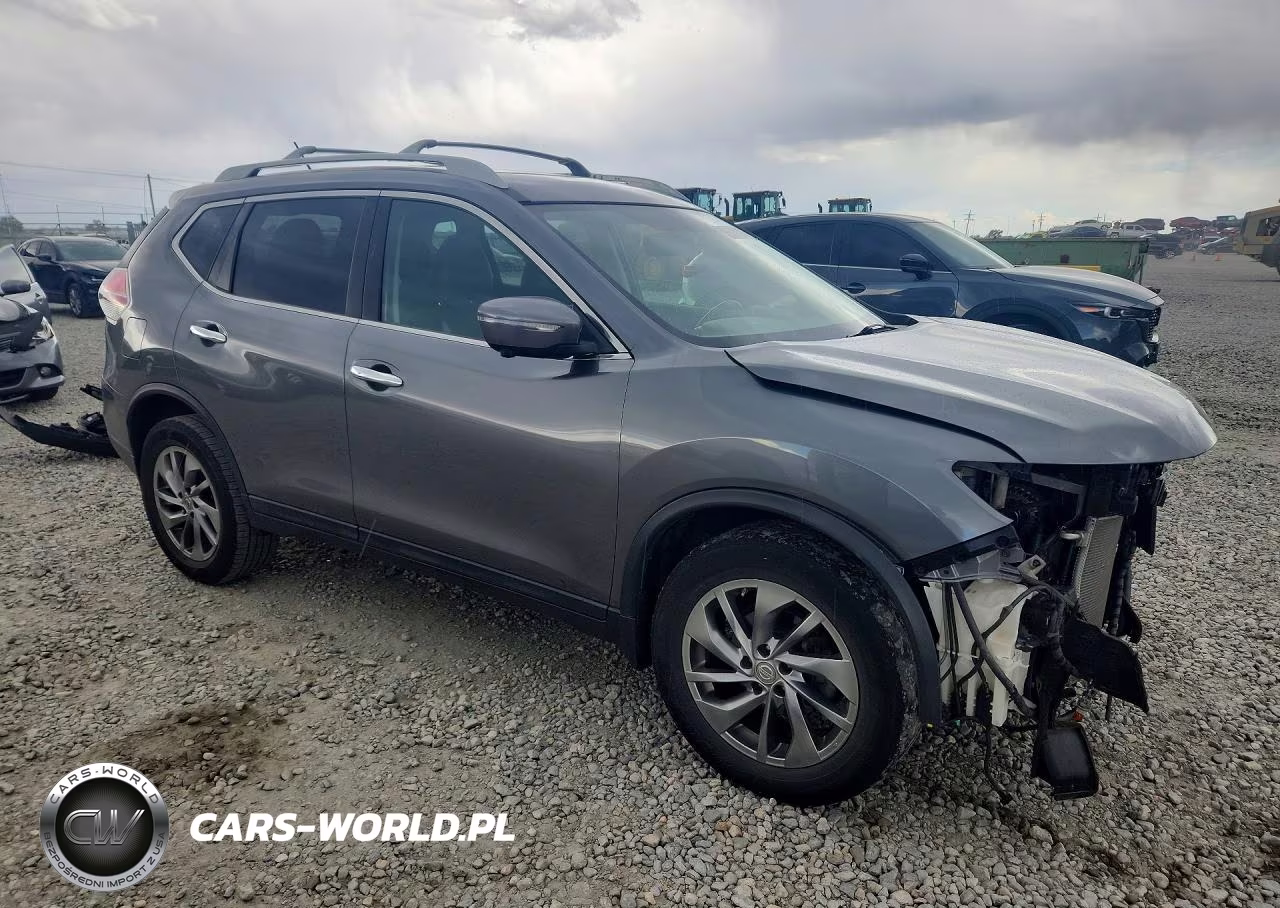 2015 Nissan Rogue Sl VIN:5N1AT2MV9FC923206 - 4