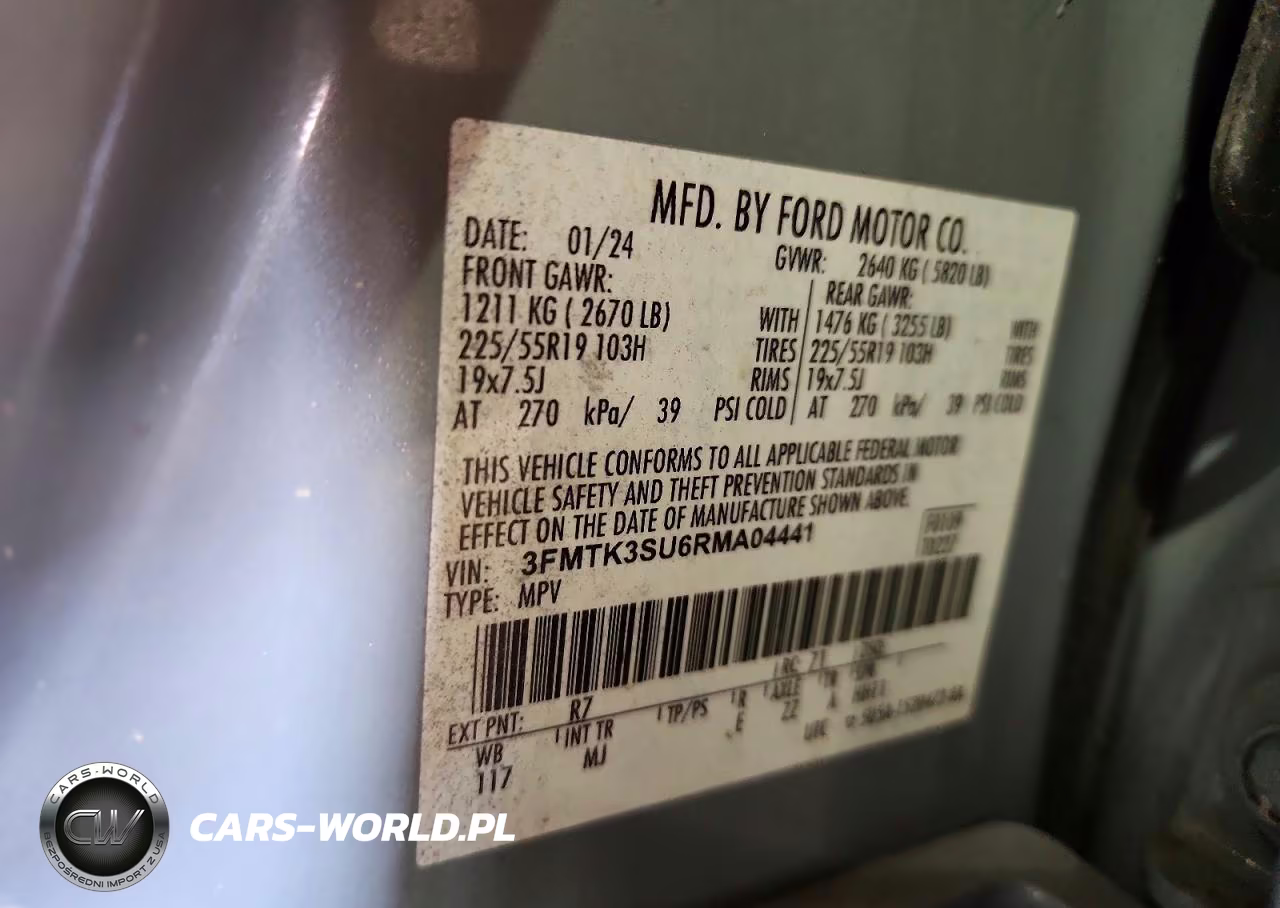 2024 Ford Mustang Mach-E Premium VIN:3FMTK3SU6RMA04441 - 14