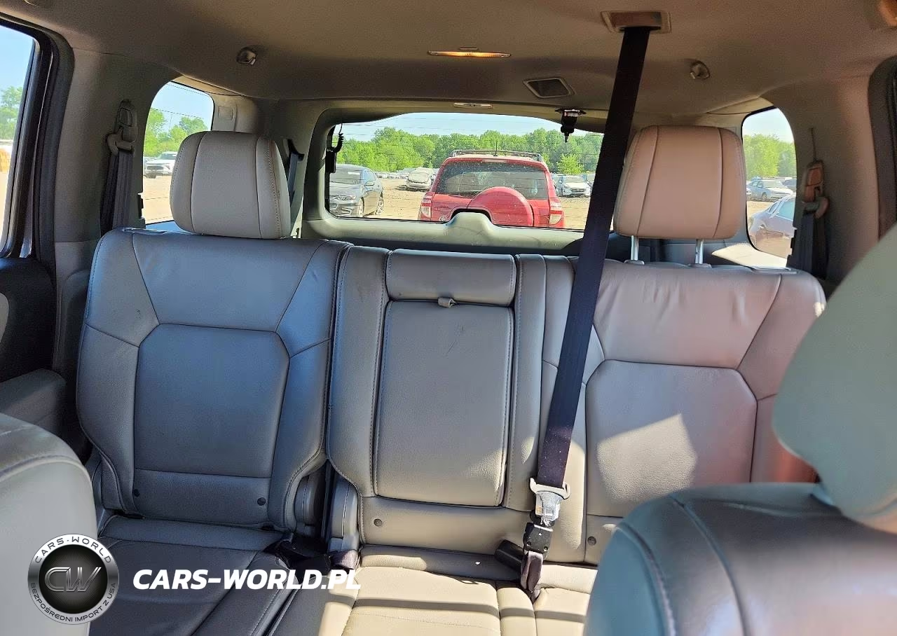 2015 Honda Pilot Exl VIN:5FNYF4H54FB026376 - 10