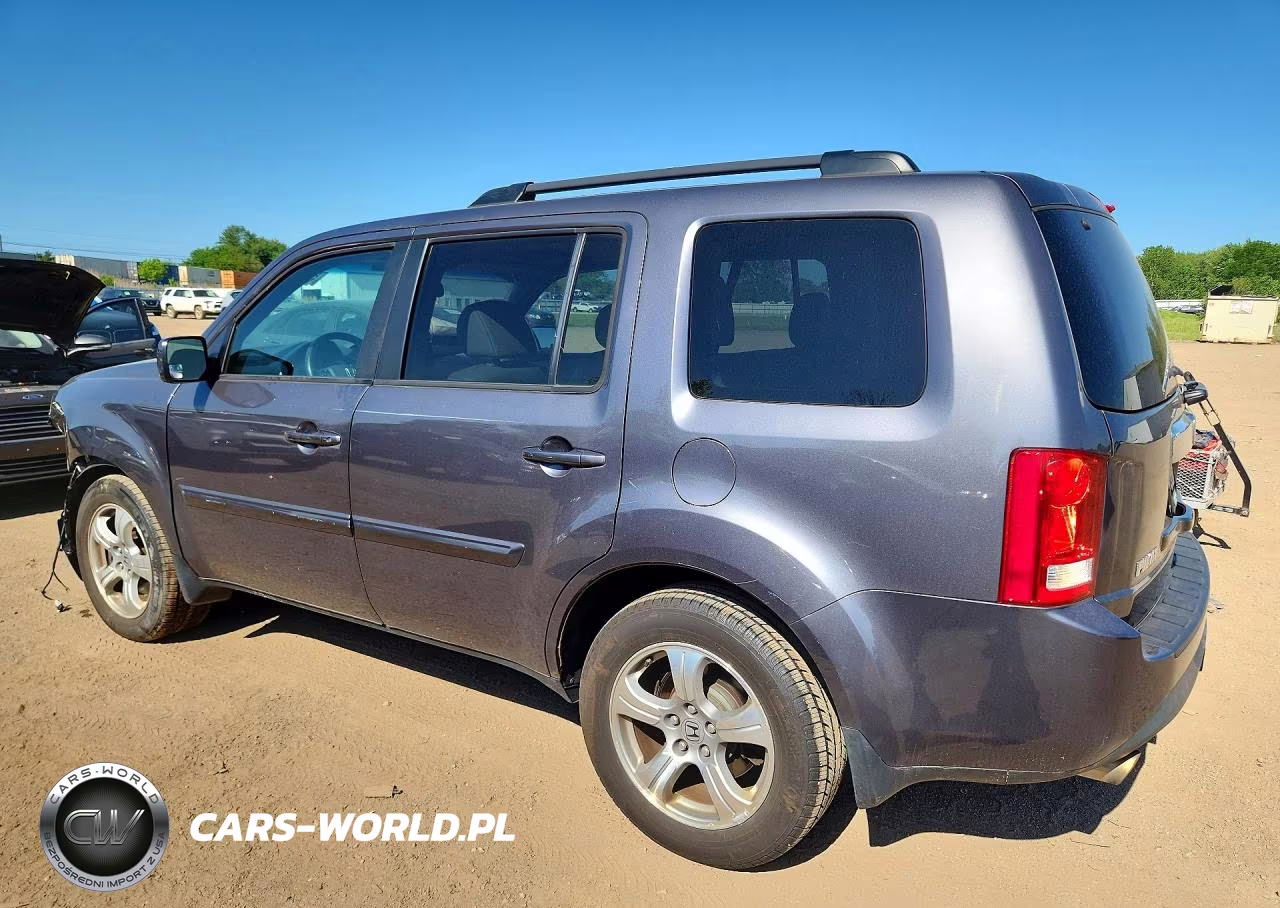 2015 Honda Pilot Exl VIN:5FNYF4H54FB026376 - 2
