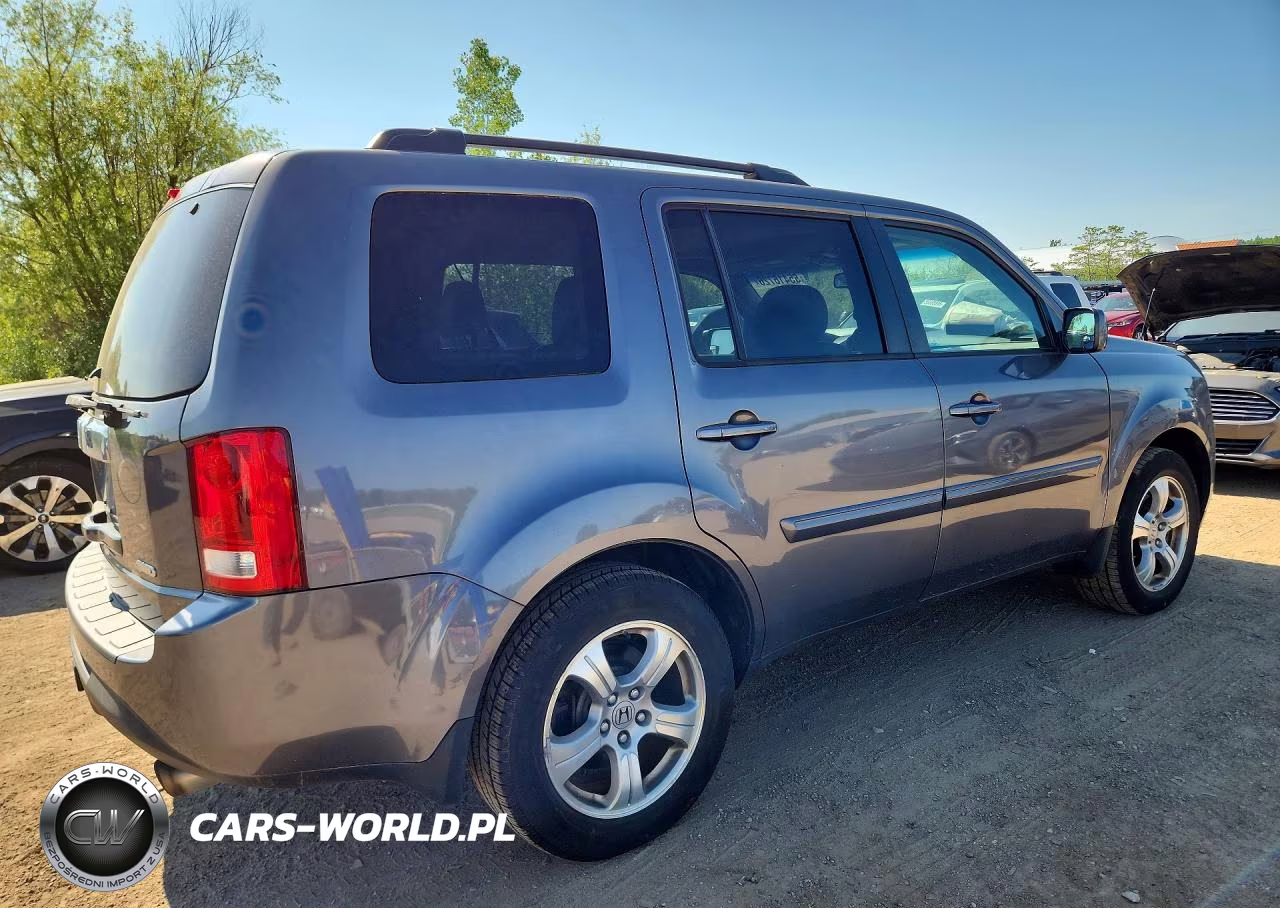 2015 Honda Pilot Exl VIN:5FNYF4H54FB026376 - 3