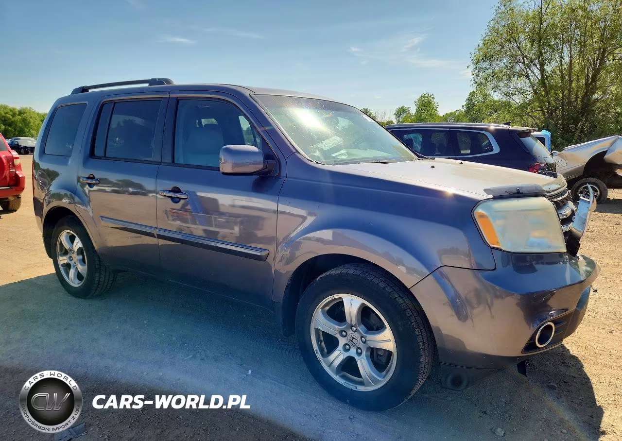 2015 Honda Pilot Exl VIN:5FNYF4H54FB026376 - 4