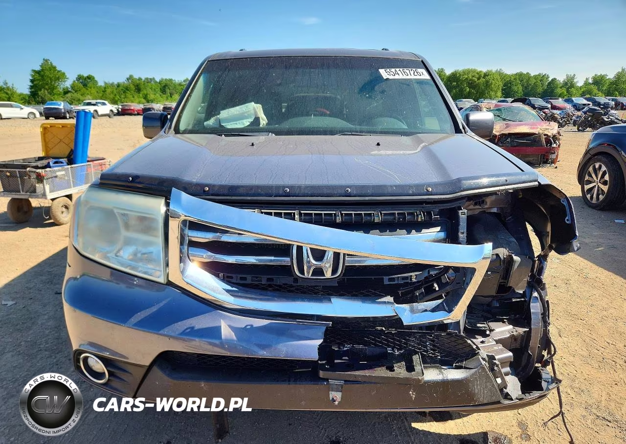 2015 Honda Pilot Exl VIN:5FNYF4H54FB026376 - 5