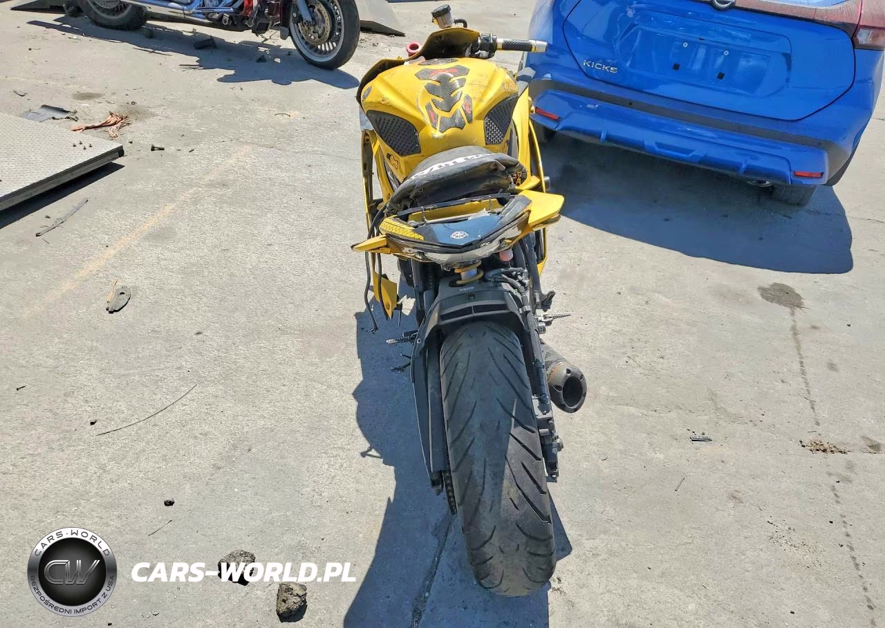 2008 Yama Yzfr6 VIN:JYARJ16E68A002575 - 4