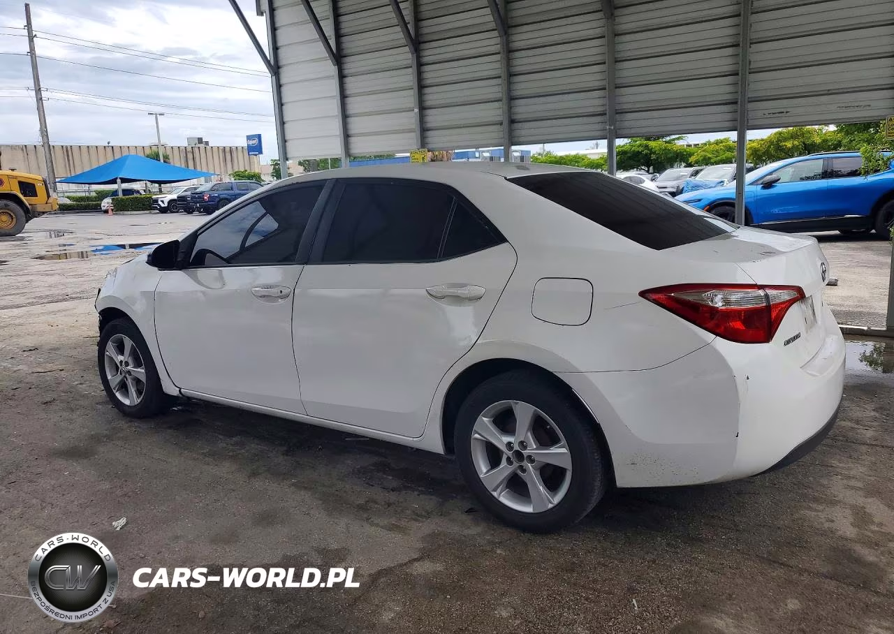 2016 Toyota Corolla Le VIN:5YFBURHE7GP380438 - 2