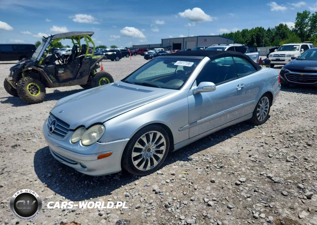 2005 Mercedes-Benz Clk 320 VIN:WDBTK65G35T053490 - 1