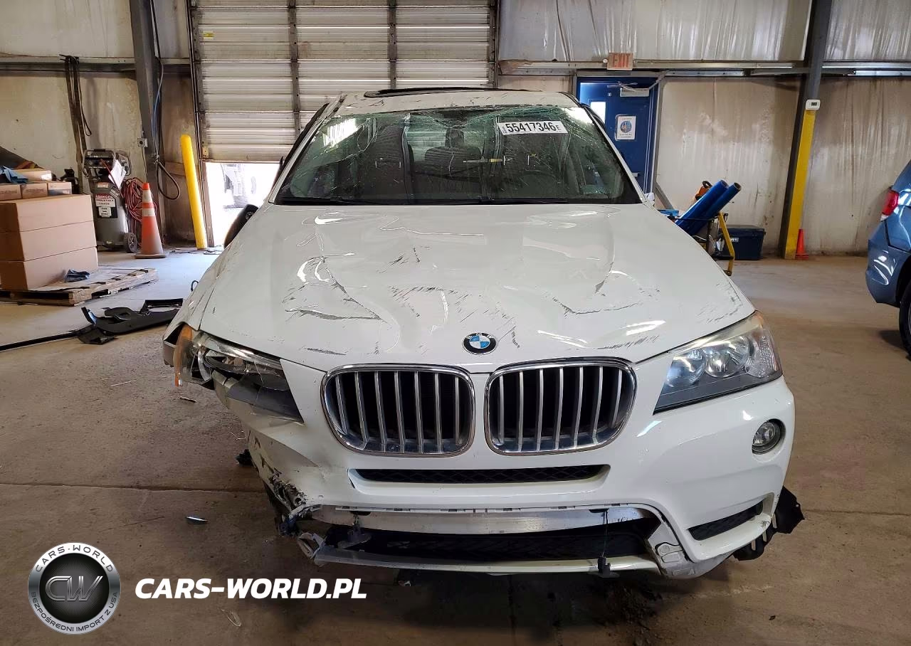 2013 BMW X3 xDrive28I VIN:5UXWX9C58D0A25558 - 5