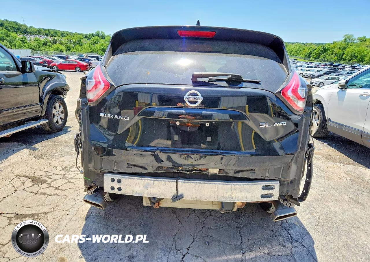 2017 Nissan Murano Sl VIN:5N1AZ2MHXHN184833 - 6